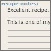 Recipe Notes Manager