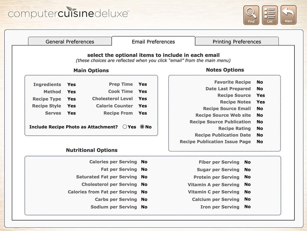 recipe programs for mac