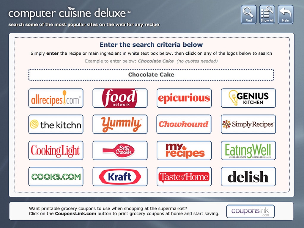 Computer Cuisine Deluxe - Inaka Software